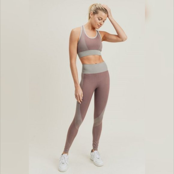 Chevron Track Seamless Highwaist Leggings - Picture 7 of 8